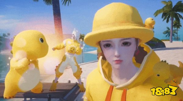 一只小奶龙竟成了和平精英的人气榜一?