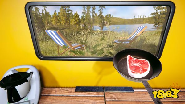 赛博露营：野外生存冒险游戏《房车露营模拟器》上线Steam