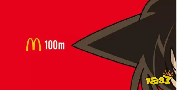 柯南x麦当劳,兰角指示牌与汉堡有点萌!