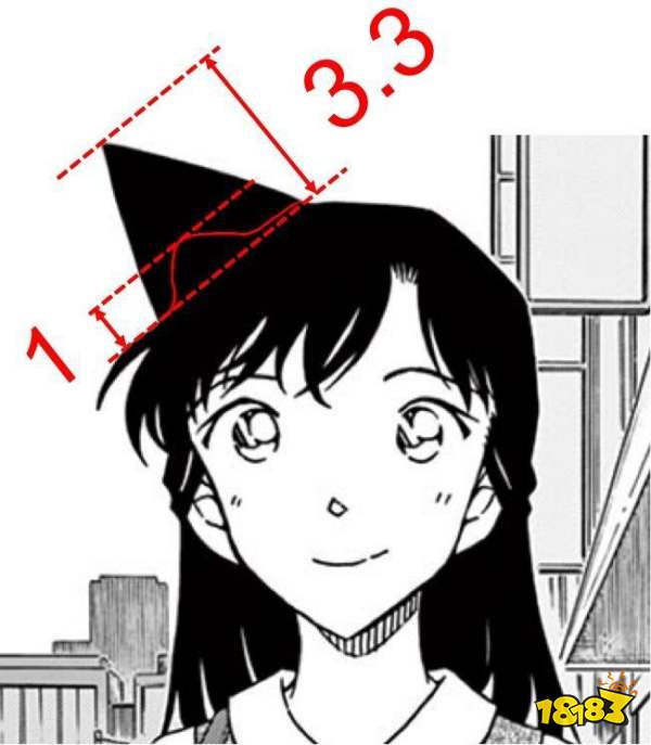 能戳死人刘海，毛利兰的“角”竟是很火的造型