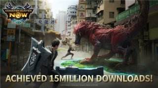 《怪物猎人Now》累计下载量突破1500万 官方将送礼物