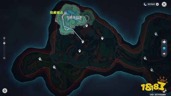 原神4.6旧日之海锚点秘境路子图 旧日之海23个锚点开启攻略