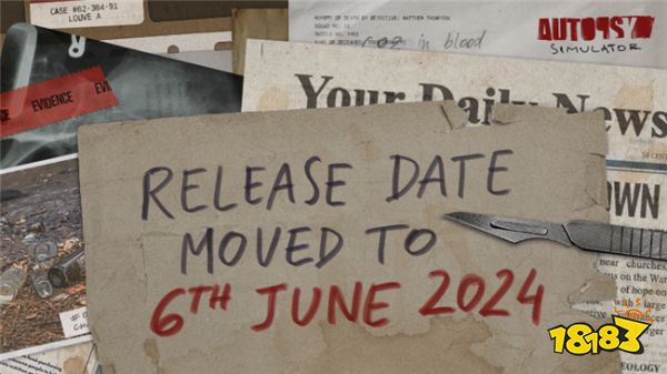 胆小慎入！恐怖游戏《验尸模拟器》预计6月7日发售