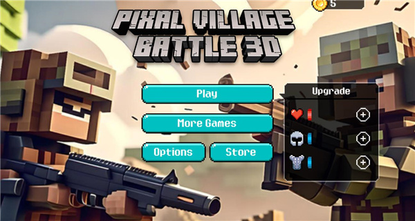 像素村庄之战3D怎么在线玩 像素村庄之战3D网页版在线玩方法介绍