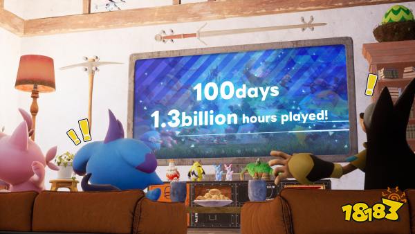还得是你：《幻兽帕鲁》开售满100天，玩家狂玩时长超13亿小时！