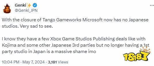 吾儿叛逆伤透我的心：Tango关闭后日本玩家泪奔，微软再无日本“独家”？