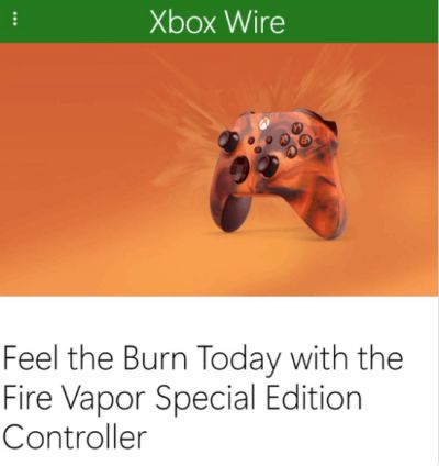 火上浇油？Xbox新手柄宣传语：感受今日的燃烧，微软笑话+1