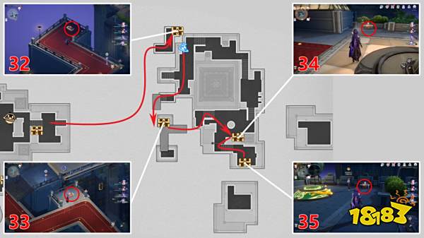崩坏星穹铁道2.2苏乐达热砂海选会场宝箱收集 苏乐达43个宝箱路线图