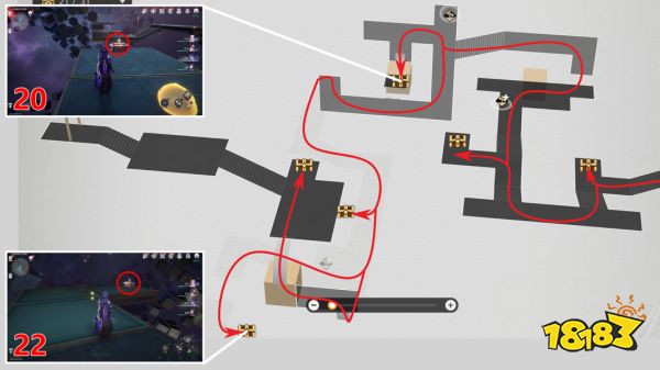 星穹鐵道2.2匹諾康尼大劇院全寶箱收集 匹諾康尼大劇院53個(gè)寶箱路線圖
