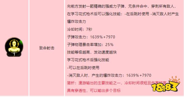 dnf手游漫游槍手怎么玩  地下城與勇士起源漫游槍手玩法與技能詳解