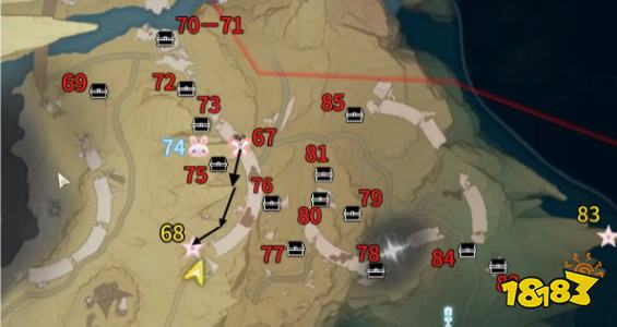 鸣潮荒石高地收集攻略大全 荒石高地声宝箱匣飞猎手位置分享