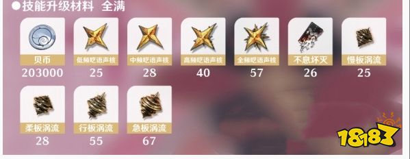鳴潮安可角色培養材料大全 安可突破材料清單匯總
