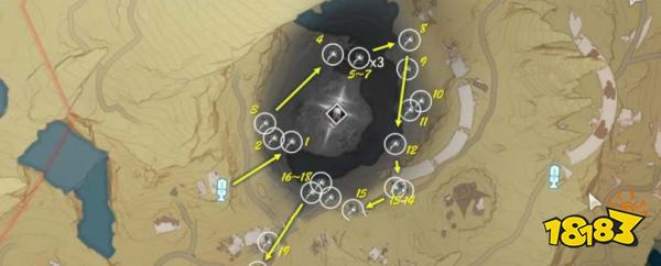 鳴潮地涌蓮高效采集路線大全 地涌蓮材料分布位置一覽