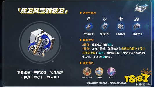 崩坏星穹铁道云璃最强遗器用什么 云璃适配遗器推荐