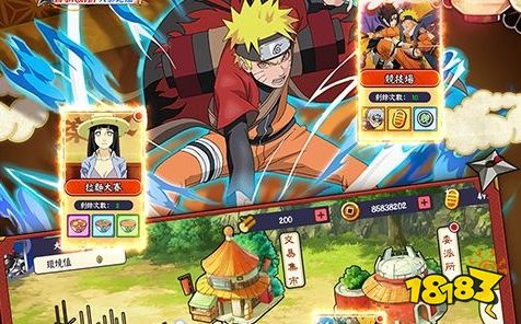 火影战记破解最新版满人物 2024正版格斗火影游戏推荐