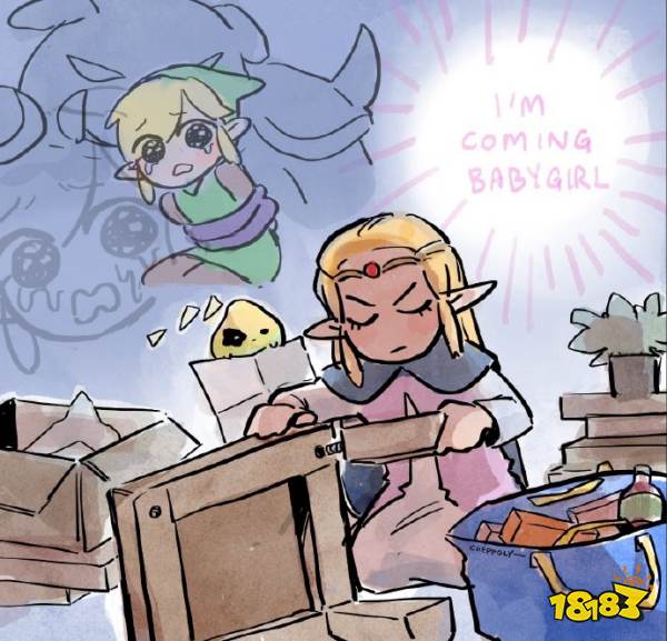 塞尔达:听说救人又难又慢?任天堂《塞尔达传说》2D新作公布,外网瞬间开启梗图整活模式!