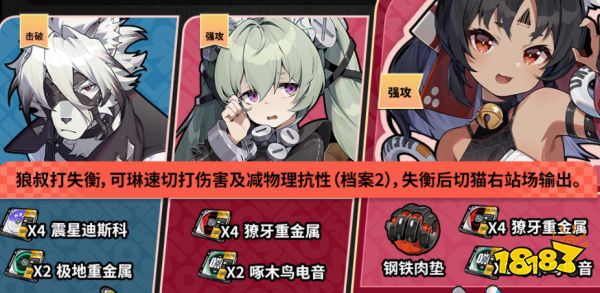 絕區零貓又角色培養攻略大全 貓又音響/驅動/陣容選擇合集