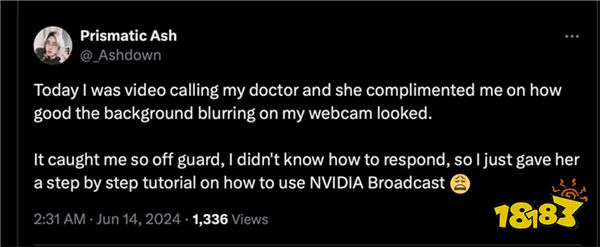 杂音排斥：NVIDIA Broadcast 强效助力直播和良友责任