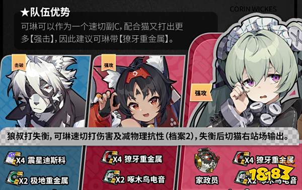 绝区零可琳阵容怎么搭配 可琳阵容配队推荐