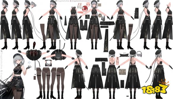 《鸣潮》角色建模图曝光！多面细节展示，设计感效果拉满！