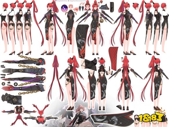 《鸣潮》角色建模图曝光！多面细节展示，设计感效果拉满！