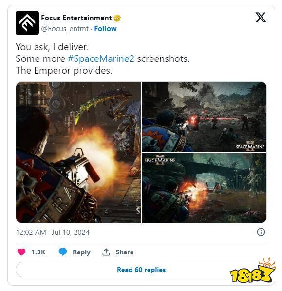 快端上来！很急！《战锤40K 星际战士2》新截图公开：突突突泰伦虫族！