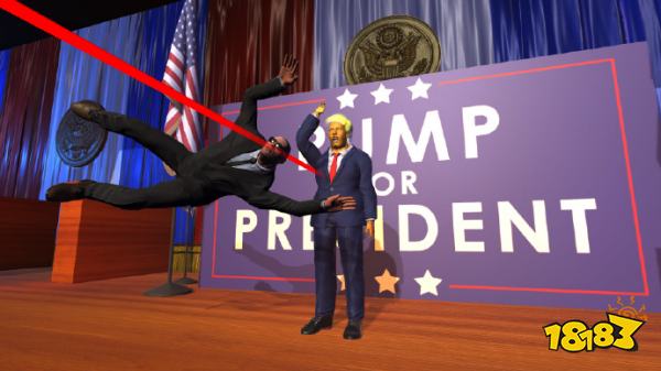【圣 地 巡 礼】保护川普躲开枪击！Steam恶搞游戏《总统先生》好评上升中！