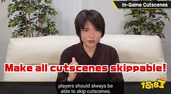跳过自己的人生警告！“星之卡比”之父樱井政博：玩家应该有权跳过过场动画
