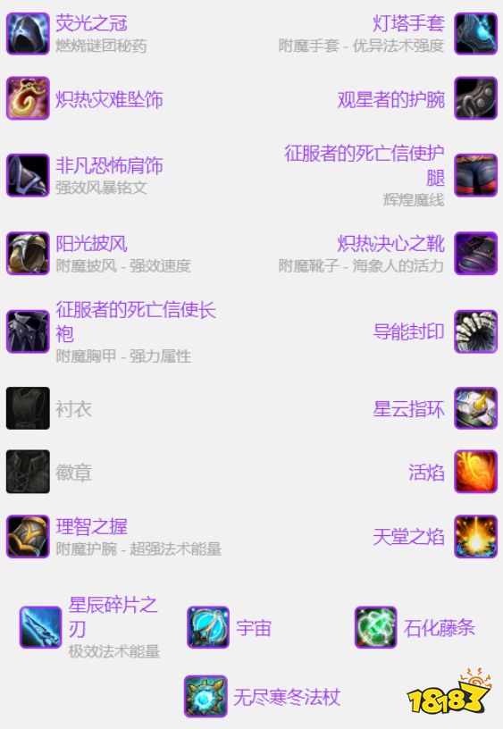 魔獸世界wlkP2惡魔術畢業裝是什么 wlkP2階段惡魔術畢業裝介紹