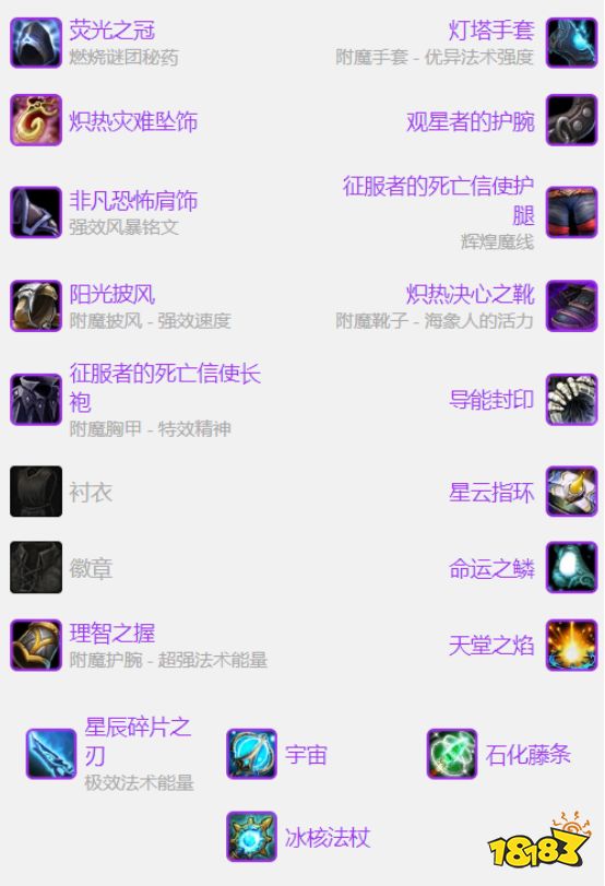 魔獸世界wlkP2痛苦術(shù)畢業(yè)裝是什么 wlkP2階段痛苦術(shù)畢業(yè)裝介紹