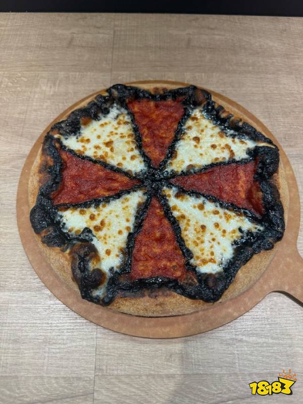 保护伞披萨!《生化危机》官方的全新整活:晚饭吃点啥?