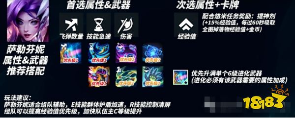 英雄聯盟PVE：無盡狂潮一分鐘學會6位英雄屬性武器搭配