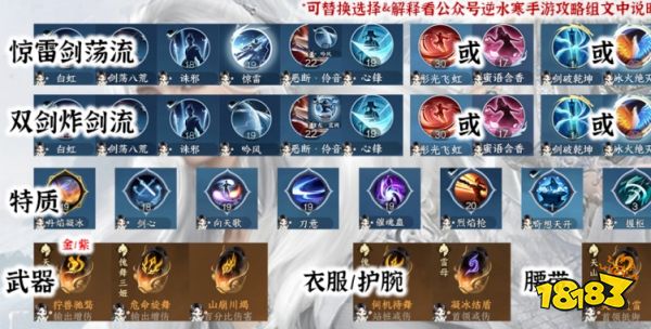 逆水寒手游龙吟职业攻略 开荒英雄外城职业搭配(图3)