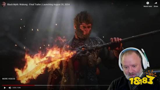 猴骄傲！《战神》主创看《黑神话》预告狂呼OMG：简直太酷了！