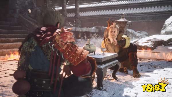 会是菩提祖师吗？《黑神话：悟空》预告片中的“人型