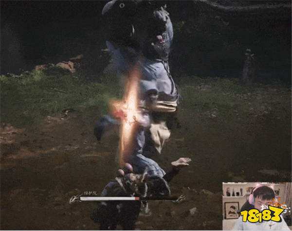 Uzi玩《黑神话：悟空》妄想一命通关？结果惨遭打脸，被守门怪血虐！