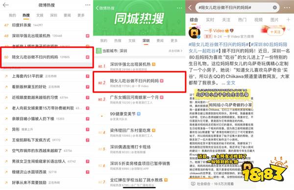 给二次元女儿的Chiikawa“送房子”？深圳这位“不扫兴的妈妈”上热搜了！