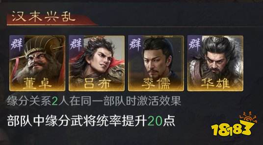 三国谋定天下董卓阵容推荐