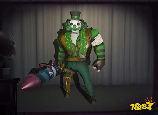 《第五人格》小丑角色绿帽皮肤截图