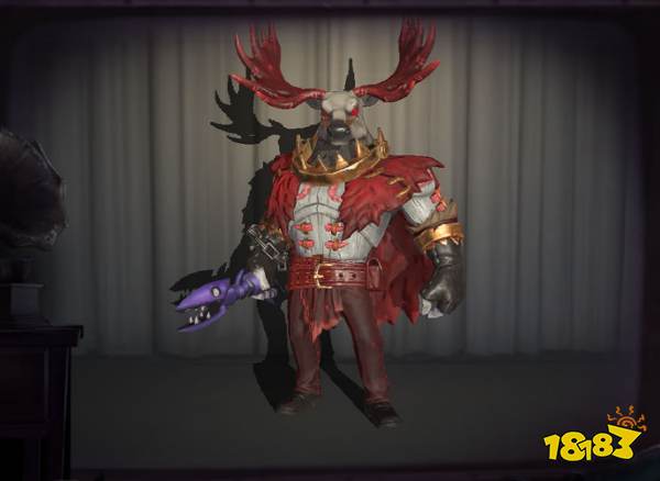 《第五人格》鹿头角色白蜡皮肤截图