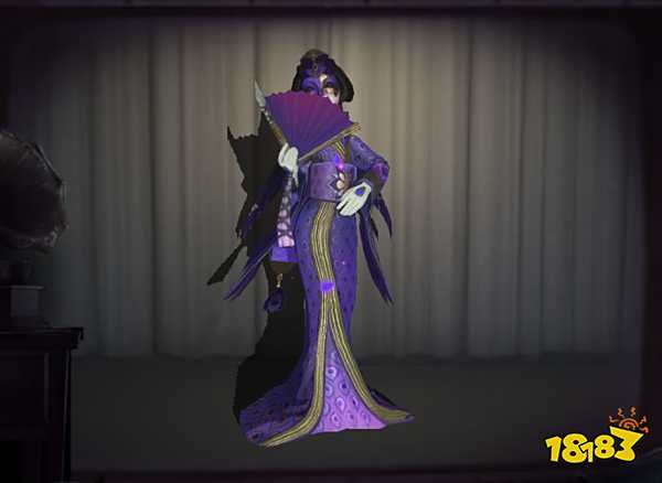 《第五人格》红蝶角色紫孔雀皮肤截图