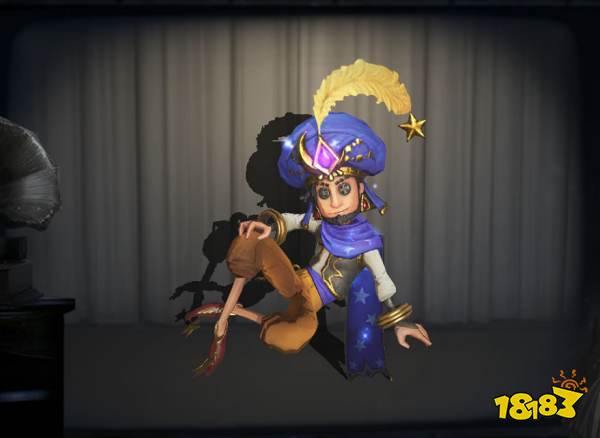 《第五人格》魔术师角色蓝调阿拉丁皮肤截图