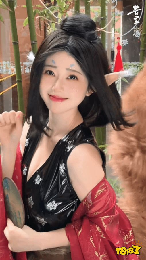 《黑神话：悟空》“狐狸精萍萍”本人仿妆来啦，娇嗔小狐狸萌翻全场！