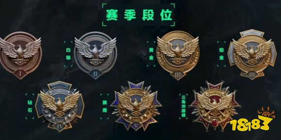 三角洲行動賽季段位排序大全 三角洲行動段位等級怎么劃分