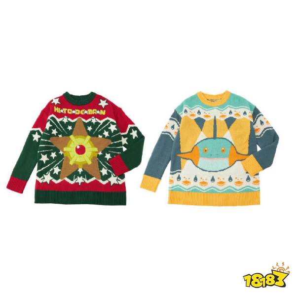 沼跃鱼早就看穿了一切……《宝可梦》全新的圣诞主题周边公开：可爱毛衣