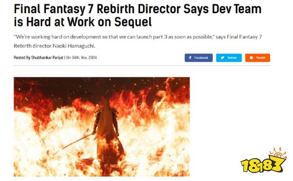 爱丽丝打赢复活赛了？《最终幻想7》重制版第三部正在开发中