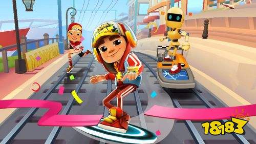 地铁跑酷无敌版全皮肤全滑板