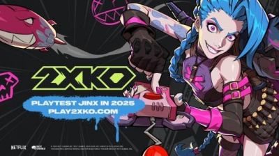 有点像龙珠斗士？LOL格斗游戏《2XKO》金克丝实机公开，2025年加入测试