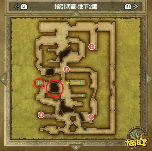 勇者斗恶龙3重制版指引洞窟宝箱 指引洞窟全宝箱位置分享