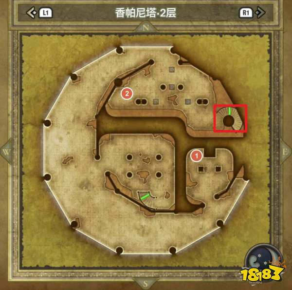 勇者斗恶龙3重制版香帕尼塔宝箱 香帕尼塔全宝箱位置分享